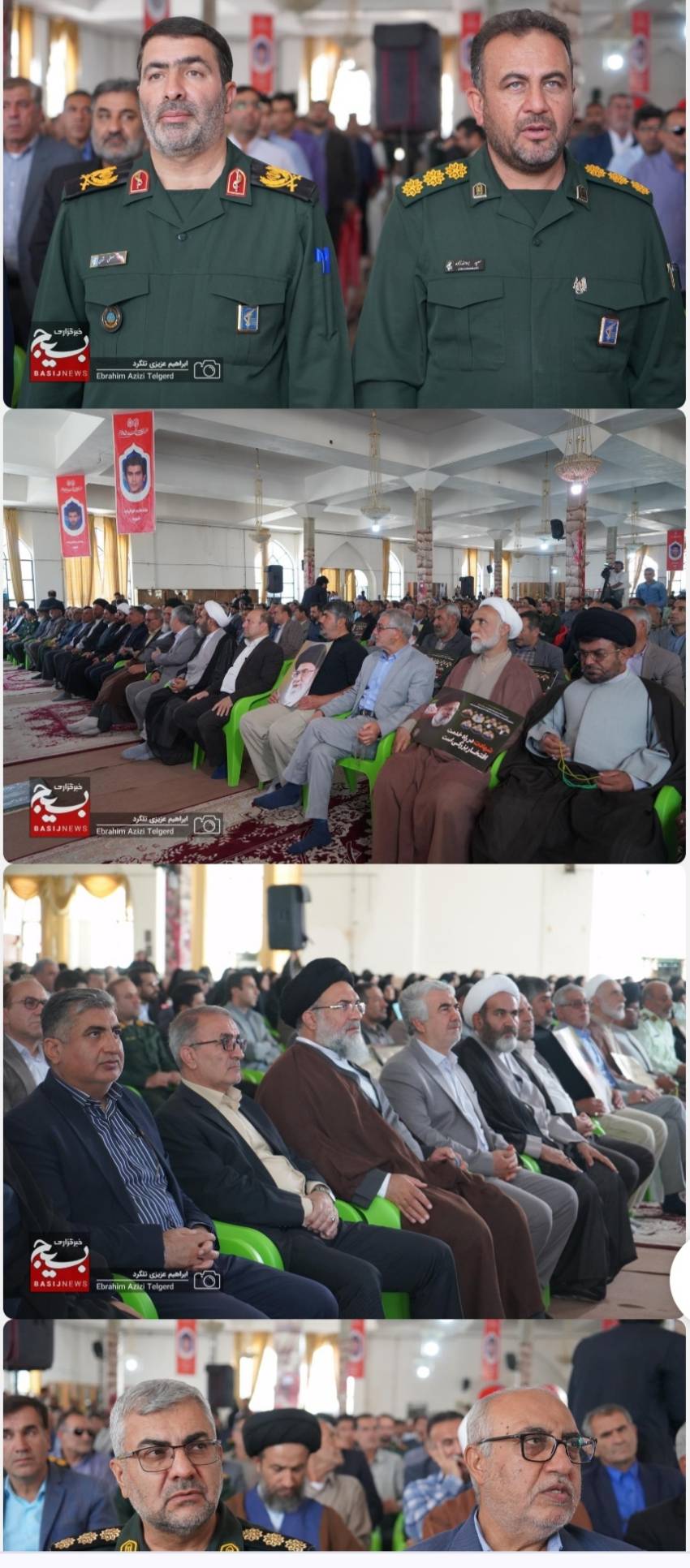 مراسم یکمین سالگرد یادبود شهدای خدمت