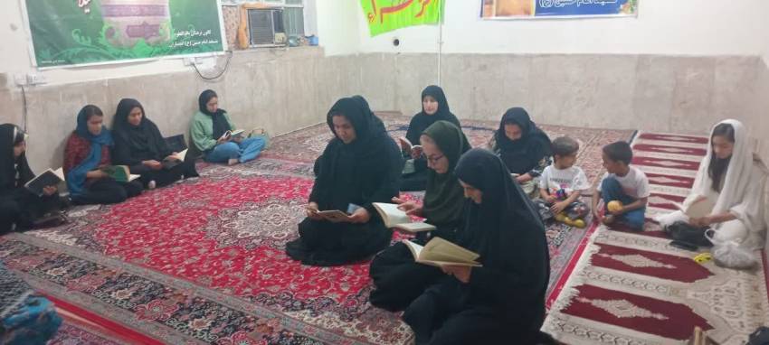 کتاب خوانی-به یاد شهید خدمت